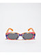 Graffiti Print Rectangle Sunglasses