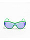 Green Single Lens Cateye Sunglasses - Thumbnail image 2 of 2