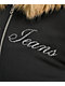Guess Jeans Black Faux Fur Crop Zip Hoodie - Thumbnail image 4 of 6