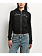Guess Jeans Black Faux Fur Crop Zip Hoodie - Thumbnail image 5 of 6