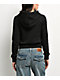 Guess Jeans Black Faux Fur Crop Zip Hoodie - Thumbnail image 6 of 6