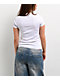 Guess Jeans Embroidered White Slim T-Shirt - Thumbnail image 2 of 3