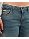 Guess Jeans G11 Lace Blue Wash Wide Leg Jeans - Thumbnail image 3 of 5