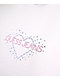 Guess Jeans Rhinestone Heart White Crop T-Shirt - Thumbnail image 5 of 5