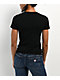 Guess Jeans Star Embroidered Black T-Shirt - Thumbnail image 2 of 3