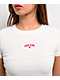 Guess Jeans Star Embroidered White Slim T-Shirt - Thumbnail image 3 of 3