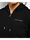 Guess Jeans Star Print Waffle Black Crop Zip Hoodie - Thumbnail image 3 of 5