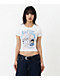 HALF EVIL Angel White Crop T-Shirt - Thumbnail image 1 of 3
