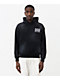 HALF EVIL Logo Black Wash Hoodie - Thumbnail image 2 of 4