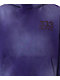 HALF EVIL Logo Ube Purple Wash Hoodie - Thumbnail image 4 of 5