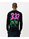 HALF EVIL Motorcross Black Long Sleeve T-Shirt - Thumbnail image 2 of 7