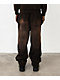 HALF EVIL Rhinestone Brown Wash Sweatpants - Thumbnail image 2 of 6