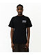 HALF EVIL Rhinestone Logo Black T-Shirt - Thumbnail image 2 of 4