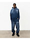 HALF EVIL Rhinestone Navy Wash Sweatpants - Thumbnail image 3 of 5
