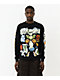 HALF EVIL Tattoo Parlor Black Long Sleeve T-Shirt - Thumbnail image 1 of 5
