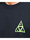HUF 420 Green Buddy camiseta negra