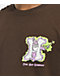HUF 420 Weed Wizard Brown T-Shirt