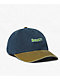 HUF 89 Navy Wash Strapback Hat - Thumbnail image 1 of 3