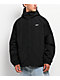 HUF All Caps Black Windbreaker Zip Jacket - Thumbnail image 1 of 6