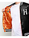 HUF Back 2 Back Black & Orange Reversible Bomber Jacket - Thumbnail image 5 of 8