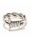 HUF Barbed Wire Silver Ring - Thumbnail image 2 of 2