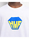 HUF Big Block White T-Shirt - Thumbnail image 2 of 2