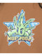 HUF Bud Boy Brown T-Shirt - Thumbnail image 2 of 2