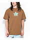 HUF Bud Boy Brown T-Shirt - Thumbnail image 1 of 2