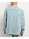 HUF Ceremony Blue Button Up Long Sleeve Denim Shirt - Thumbnail image 2 of 4