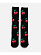 HUF Cherry Bomb Black Crew Socks - Thumbnail image 1 of 2