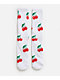 HUF Cherry Bomb White Crew Socks - Thumbnail image 1 of 3
