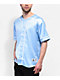 HUF Community Hands Blue Satin Baseball Jersey - Thumbnail image 2 of 5