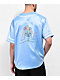 HUF Community Hands Blue Satin Baseball Jersey - Thumbnail image 1 of 5