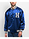HUF Crackerjack Blue Baseball Jacket - Thumbnail image 3 of 4