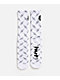 HUF Diamond Plate White Crew Socks - Thumbnail image 1 of 3