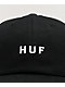 HUF Essentials OG Black Strapback Hat - Thumbnail image 3 of 3