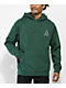 HUF Essentials Triangle Sudadera con capucha verde bosque