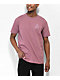 HUF Essentials Triple Triangle Mauve T-Shirt - Thumbnail image 2 of 3