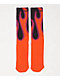 HUF Exhaust Red Crew Socks - Thumbnail image 2 of 2