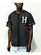 HUF Forever Black Baseball Jersey