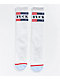 HUF Fourth Of July Fuck It White Crew Socks - Thumbnail image 1 of 2