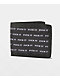 HUF Fuck It Black Bifold Wallet - Thumbnail image 1 of 3