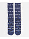 HUF Fuck It Marled Navy Crew Socks - Thumbnail image 2 of 2