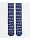 HUF Fuck It Marled Navy Crew Socks - Thumbnail image 1 of 2