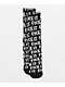 HUF Fuck It Old Style Black Crew Socks - Thumbnail image 2 of 4