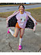 HUF Fuck It Pastel Pink Crew Socks - Thumbnail image 2 of 2