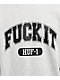 HUF Fuck it Grey Crewneck Sweatshirt - Thumbnail image 2 of 2