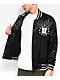 HUF Galactic Stack Black Baseball Jacket - Thumbnail image 4 of 4