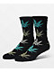 HUF Green Buddy Meditation Black Crew Socks - Thumbnail image 1 of 2