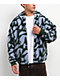 HUF H Star Repeat Ice Blue Zip Hoodie - Thumbnail image 5 of 6